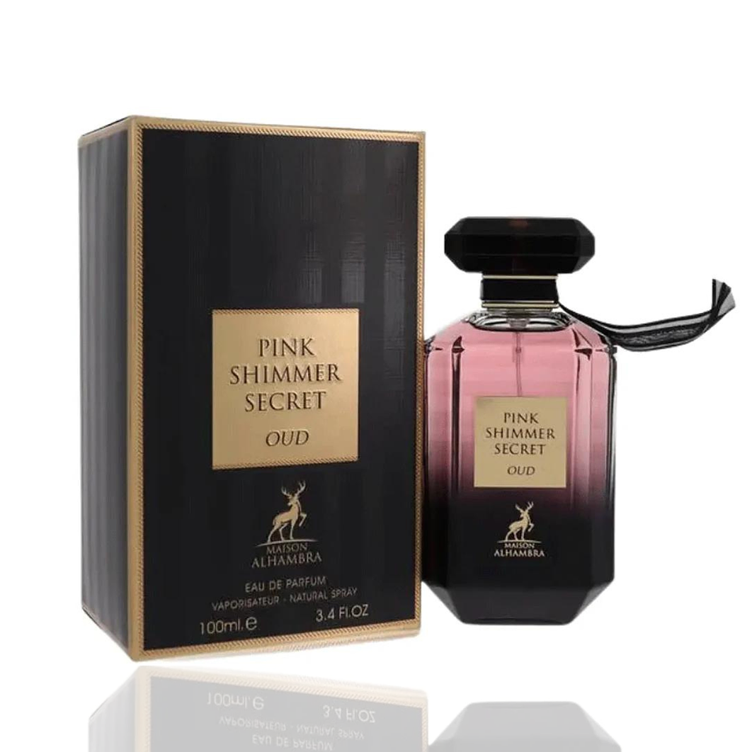 Pink Shimmer Secret Oud Maison Alhambra Edp 100ML Unisex 1