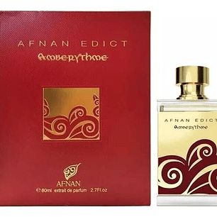 Afnan Amberythme Edict Extrait Parfum 80ML Mujer