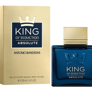 King of Seduction Absolute Antonio Banderas Edt 100Ml Hombre