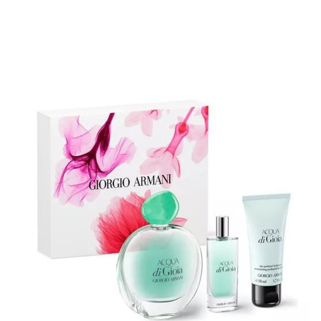 Estuche Acqua Di Gioia Giorgio Armani Edp 100Ml+15ml+50Ml B/L 1