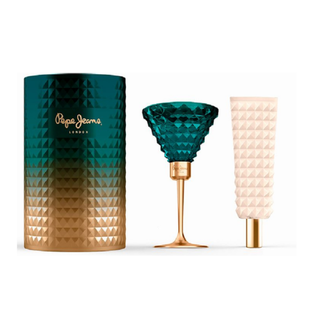 Estuche Pepe Jeans Celebrate (Metal Redondo) Edp 80Ml+80Ml B/L Mujer 1