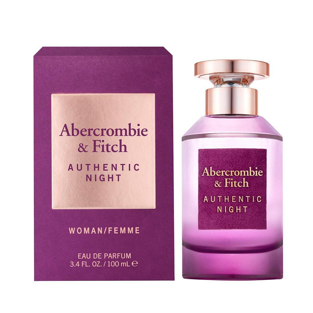 Abercrombie & Fitch Authentic Night Edp 100Ml Mujer 1