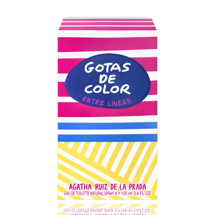Gotas De Color Entre Lineas Agatha Ruiz De La Prada Edt 100ML Mujer 1