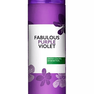 Fabulous Purple Violet Benetton 236Ml Mujer Body Mist