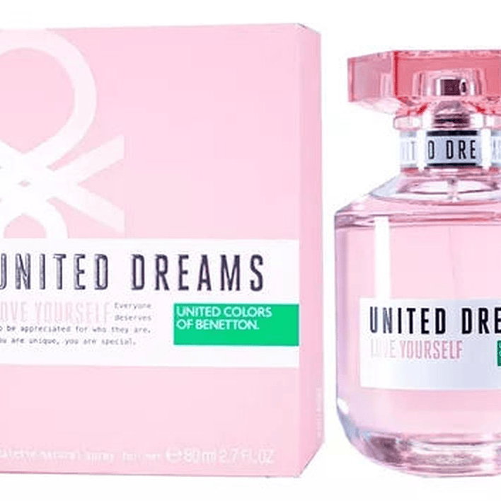 United Dreams Love Yourself 80ml Edt Mujer 1