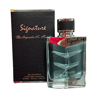 Siganture Be Impossible To Forget Aurora Scents Edp 100Ml Hombre (Negro)