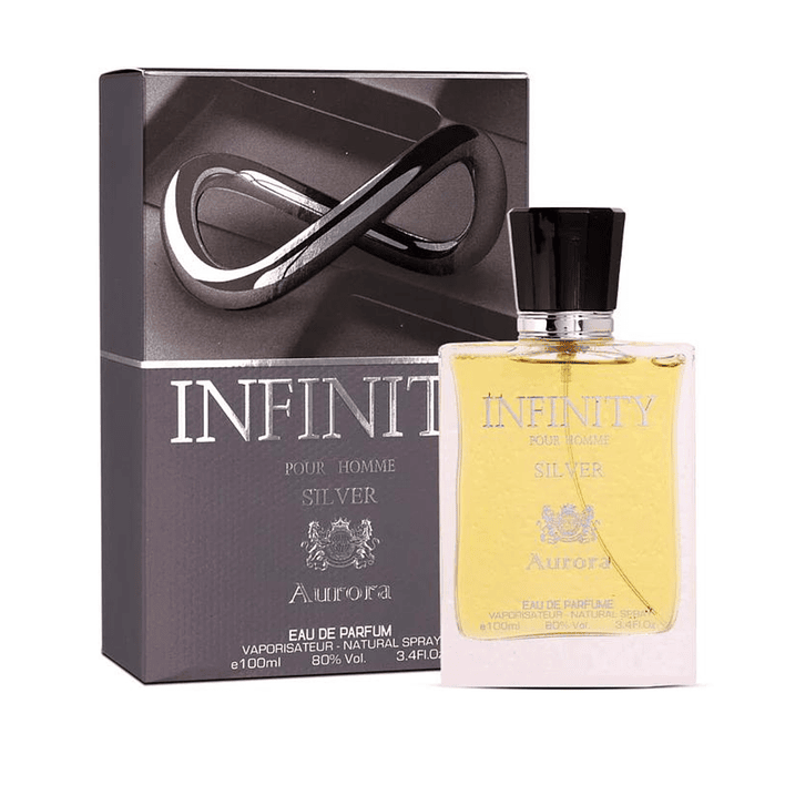 Infinity Silver Pour Homme Aurora Scents 100ML Hombre 1