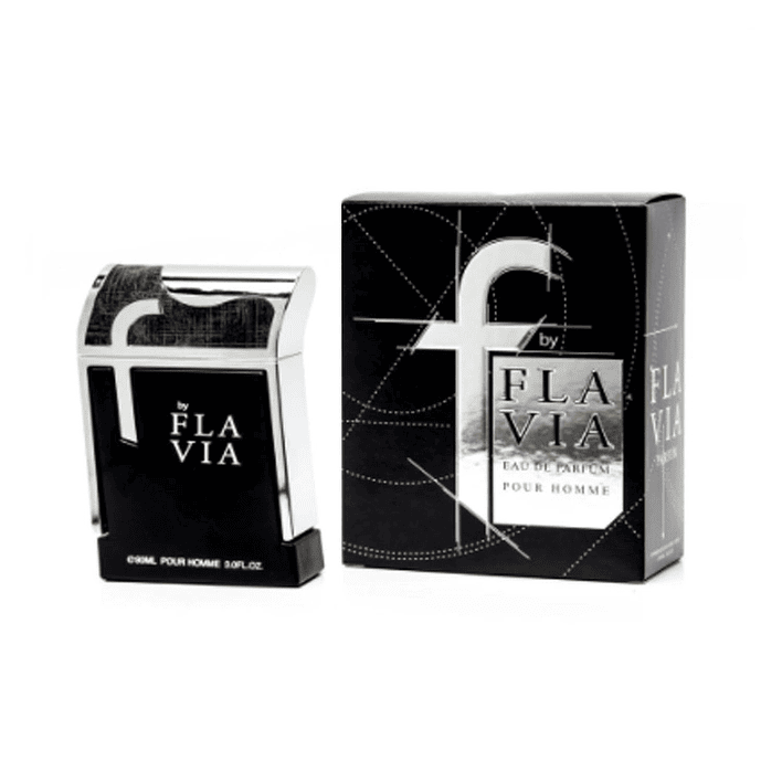 Flavia F Black Pour Homme Edp 90ml Hombre 1