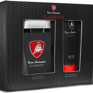 Lamborghini Classico M 2pc Estuche 75Ml Edt + 100Ml Asb