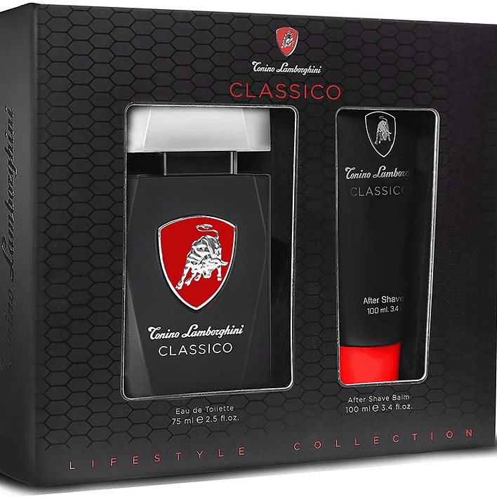 Lamborghini Classico M 2pc Estuche 75Ml Edt + 100Ml Asb 1