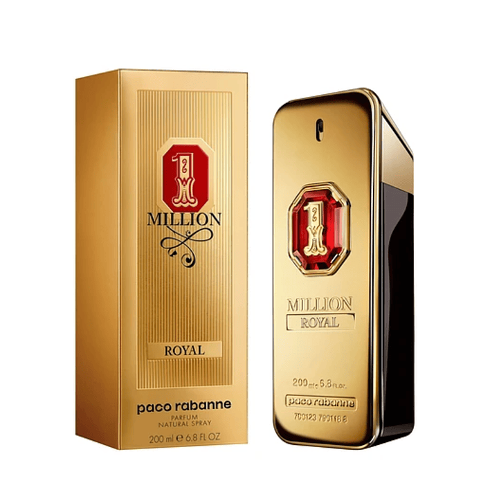 1 Million Royal Paco Rabanne Parfum 200ml Hombre 1