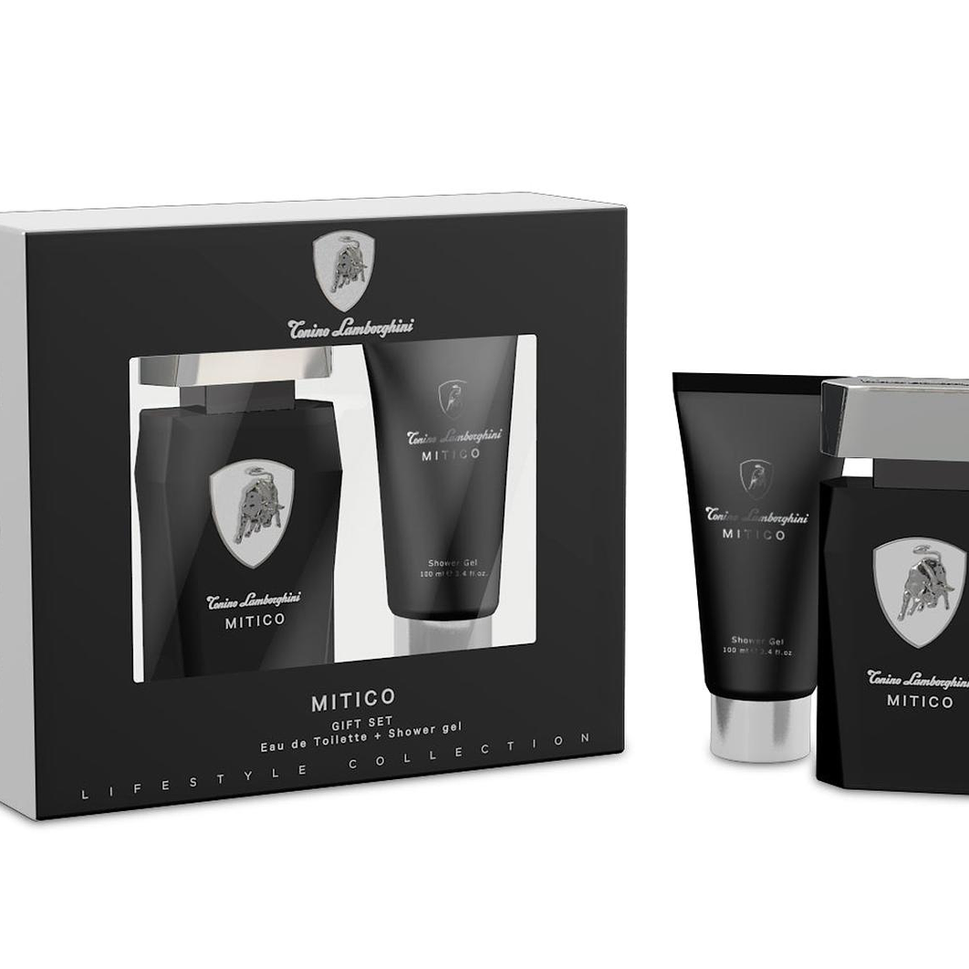 Estuche Mitico EDT 75ML+A/S Balm 100ml Hombre Lamborghini 1