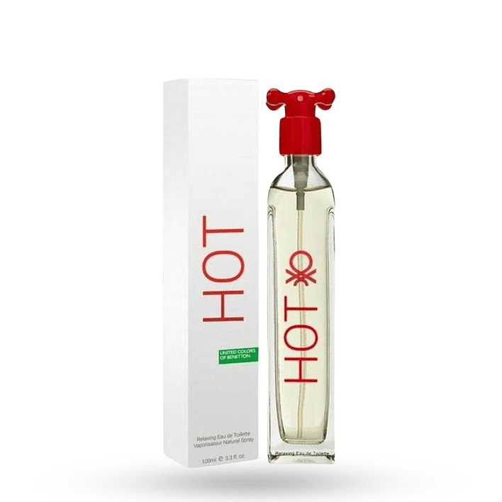 Benetton Hot 100ML EDT Benetton (Caja Transparente) 1