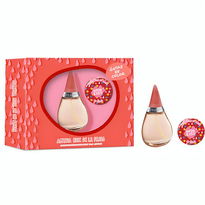 Estuche Gotas De Color Agtha Ruiz De La Prada Edt 100ml + 15g Balsamo 1