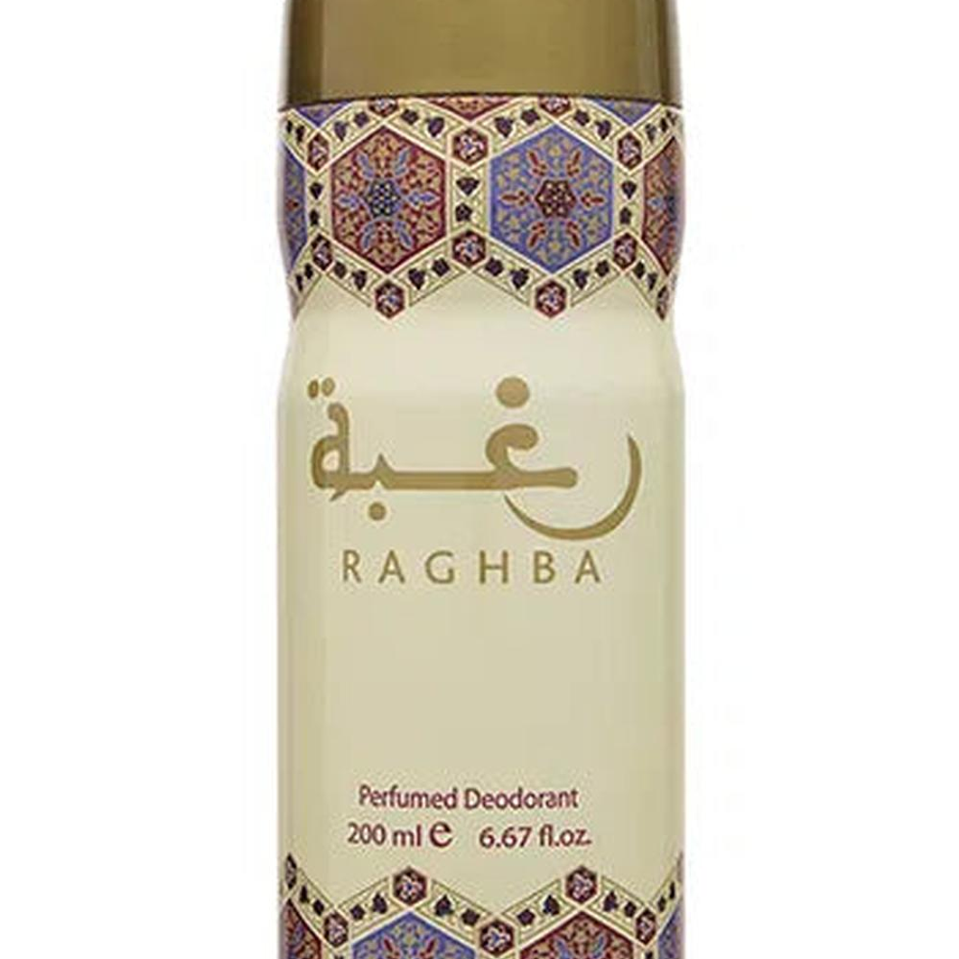 Desorante Raghba Lattafa Perfumed Spray 200Ml Unisex 1