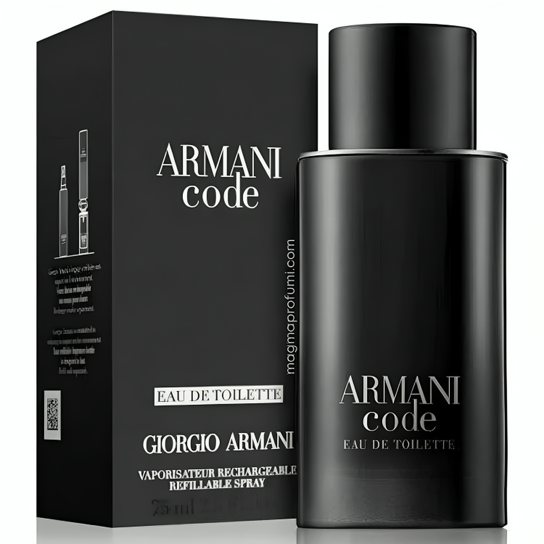 Armani Code Parfum 75ML Rechargable Hombre 1