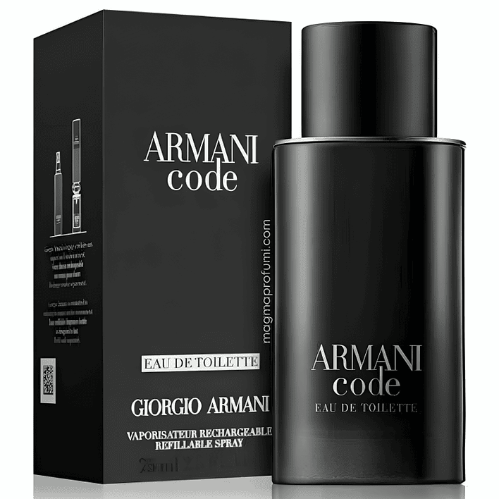 Armani Code Parfum 75ML Rechargable Hombre 1