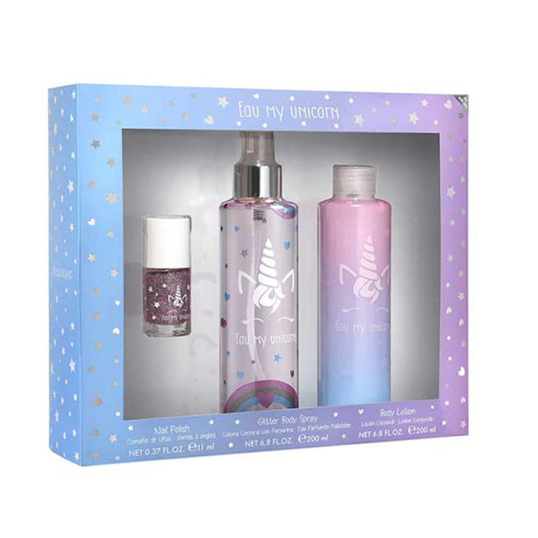 Eau My Unicorn 200ml+200ml B/L+Nail Polish Mujer Marvel 1