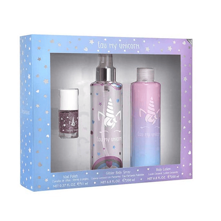 Eau My Unicorn 200ml+200ml B/L+Nail Polish Mujer Marvel 1