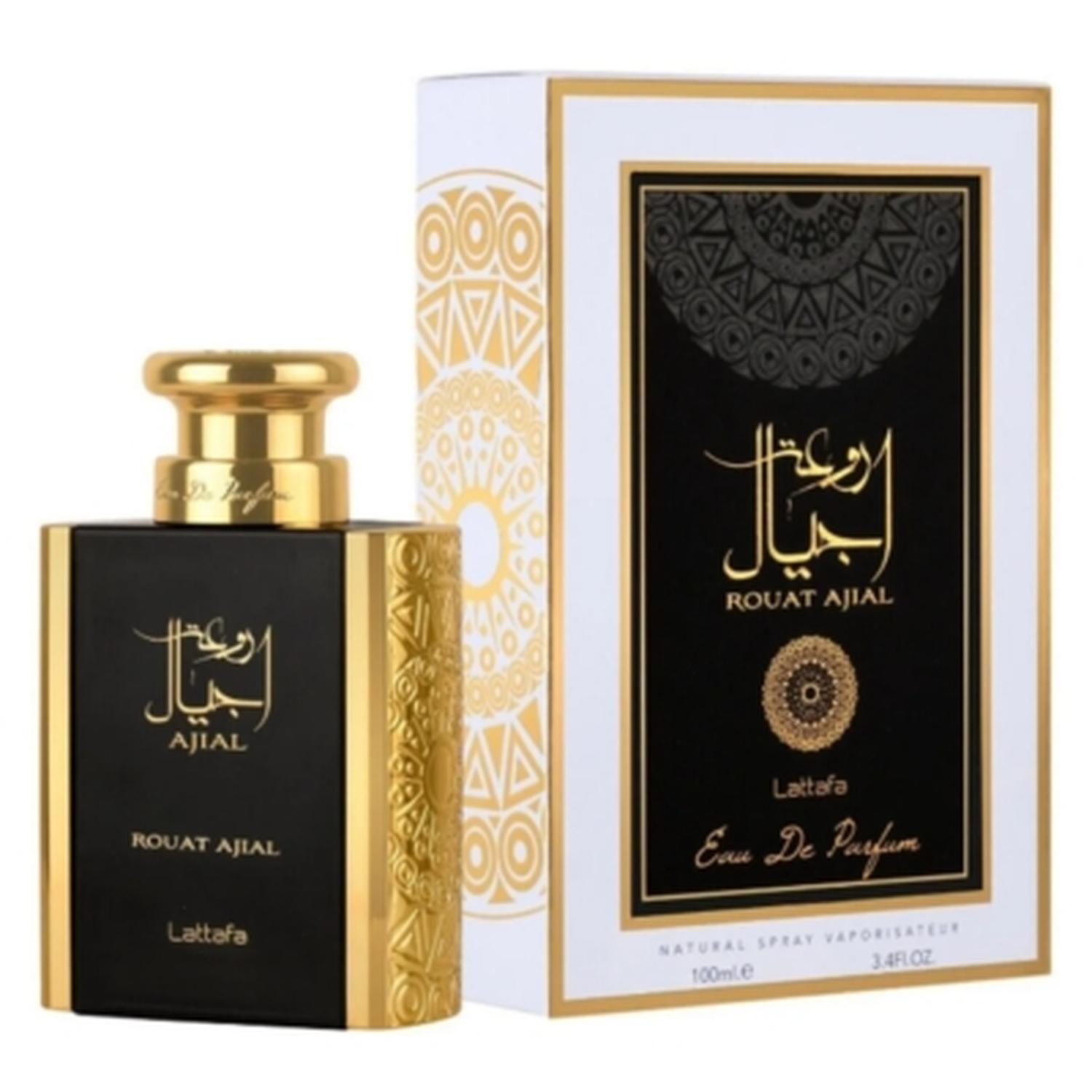 Ajial EDP 100 ML Unisex - Lattafa - (Inspirado en Black to Black)