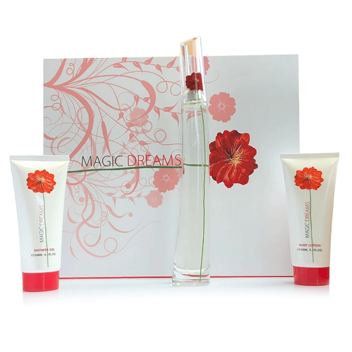 Estuche Magic Dreams Parfums Rivera Edp 100Ml+150Ml B/L+150Ml S/G Mujer 1