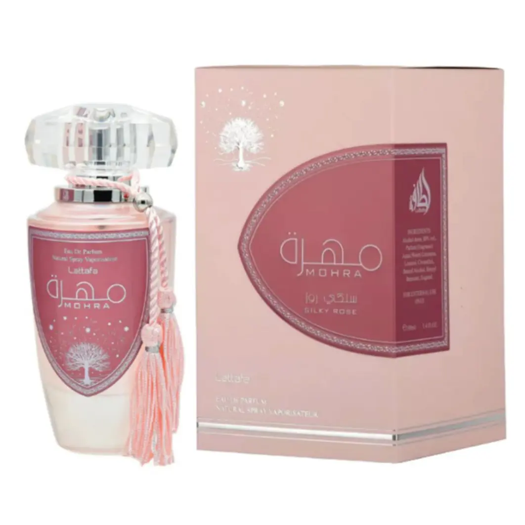 Lattafa Mohra Silky Rose EDP 100 ML 1