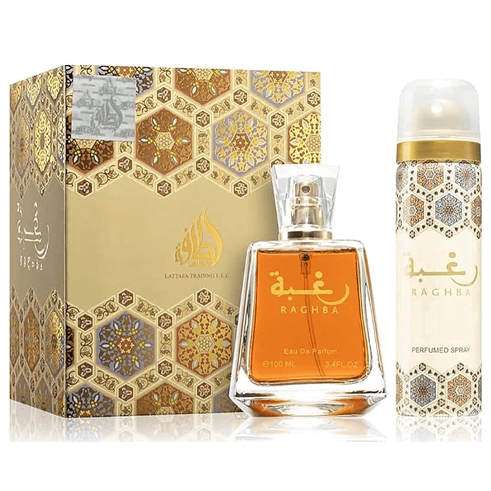 Raghba Lattafa Edp 100ML+50ML Deo Unisex 1