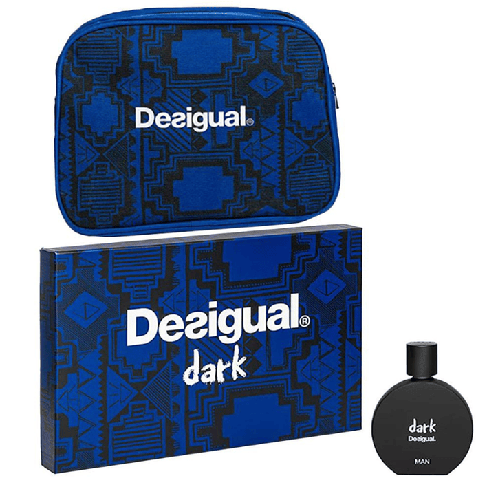 Estuche Dark Desigual Edt 100Ml+Neceser Hombre 1