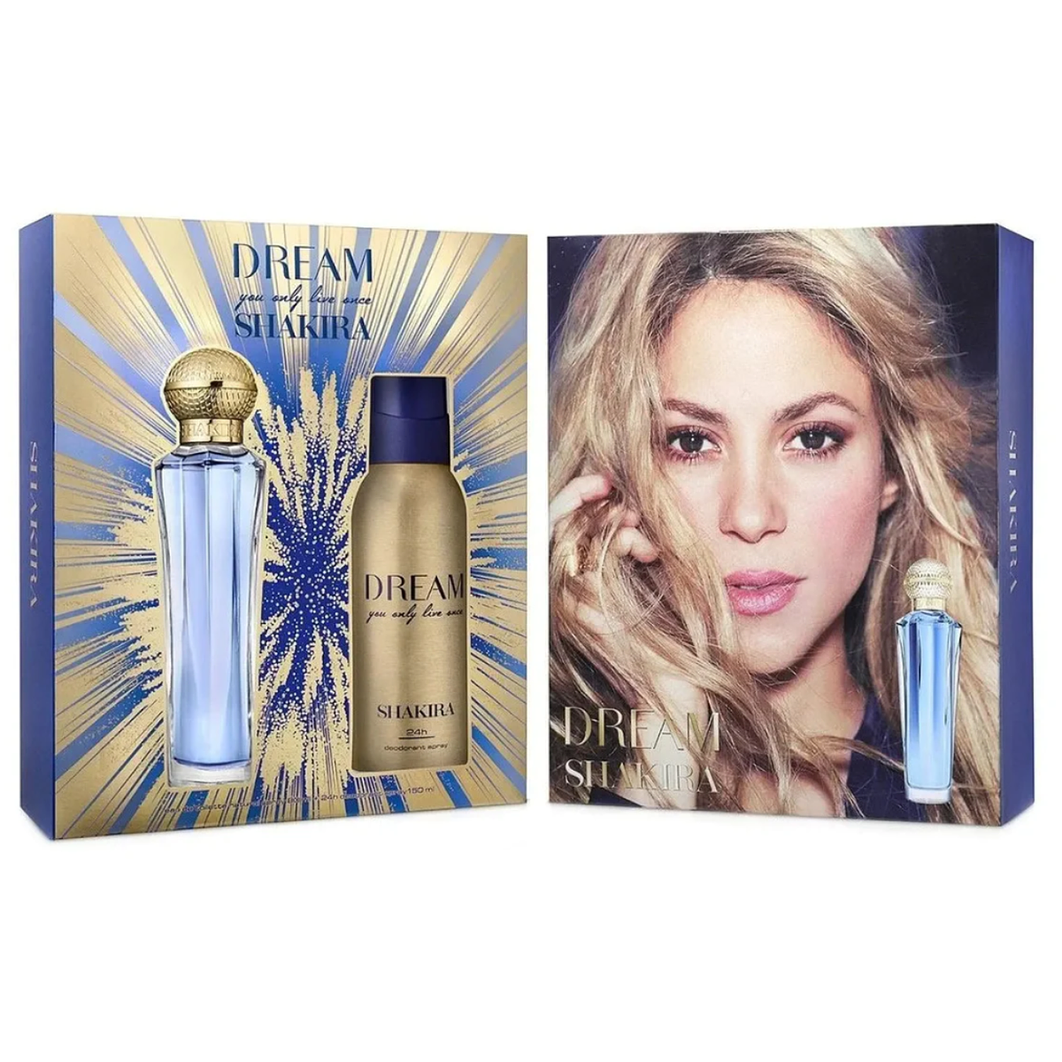 Estuche Shakira Dream You Only Live Once Edt 80Ml+ 150Ml Deo 24h Mujer . 1