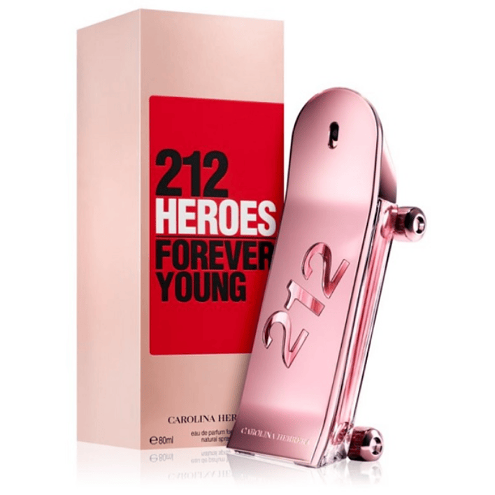 Carolina Herrera 212 Heroes Forever Young EDP 80 ML Mujer 1