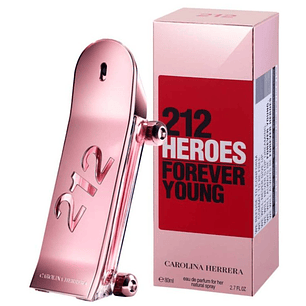 Carolina Herrera 212 Heroes Forever Young EDP 80 ML Mujer