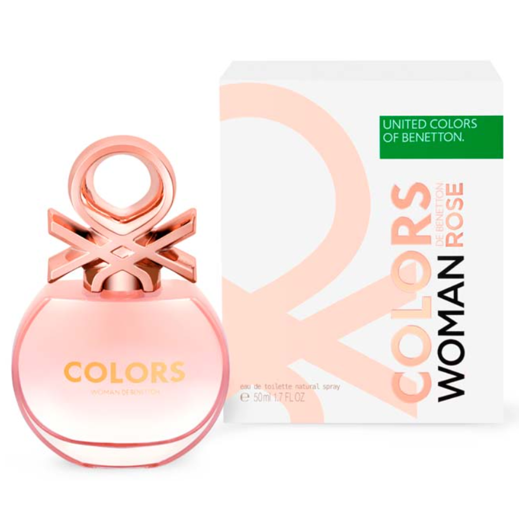 Colors Rose Woman Benetton Edt 50Ml Mujer 1