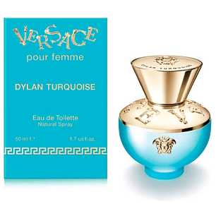 Dylan Turquoise Pour Femme Versace Edt 50Ml Mujer