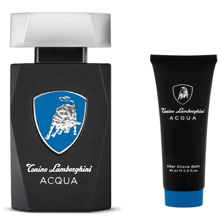Estuche Lamborghini Acqua Edt 125Ml+90Ml A/S Balm Hombre 1