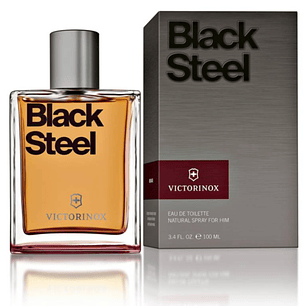Black Steel Victorinox Edt 100Ml Hombre
