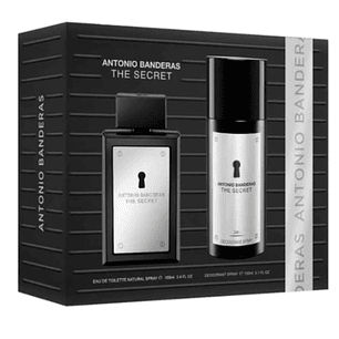 Estuche The Secret Antonio Banderas Edt 100Ml+150Ml 24h Deo Hombre