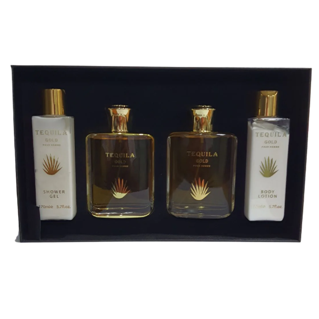 Estuche Tequila Gold Edp 100Ml+170Ml B/L+100Ml A/S+170Ml S/G Hombre 1