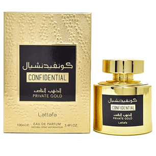 Confidential Private Gold 100Ml Unisex Lattafa Edp
