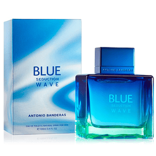 Blue Seduction Wave Antonio Banderas Edt 100Ml Hombre