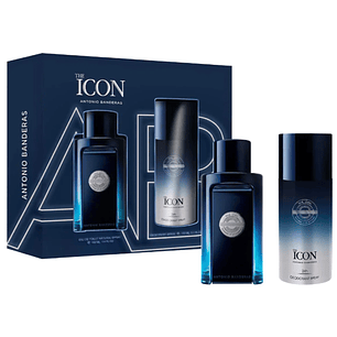 Estuche The Icon Antonio Banderas Edt 50Ml+75Ml A/S Hombre