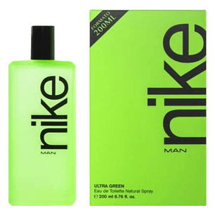 Nike Man Ultra Green Edt 200Ml Hombre