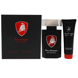 Estuche Lamborghini Intenso Edt 125Ml+90Ml A/S Balm Hombre