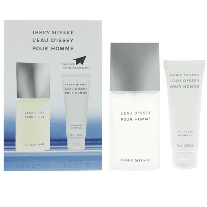 Estuche Issey Miyake Pour Homme 75ml + 75ml shower gel Hombre 1