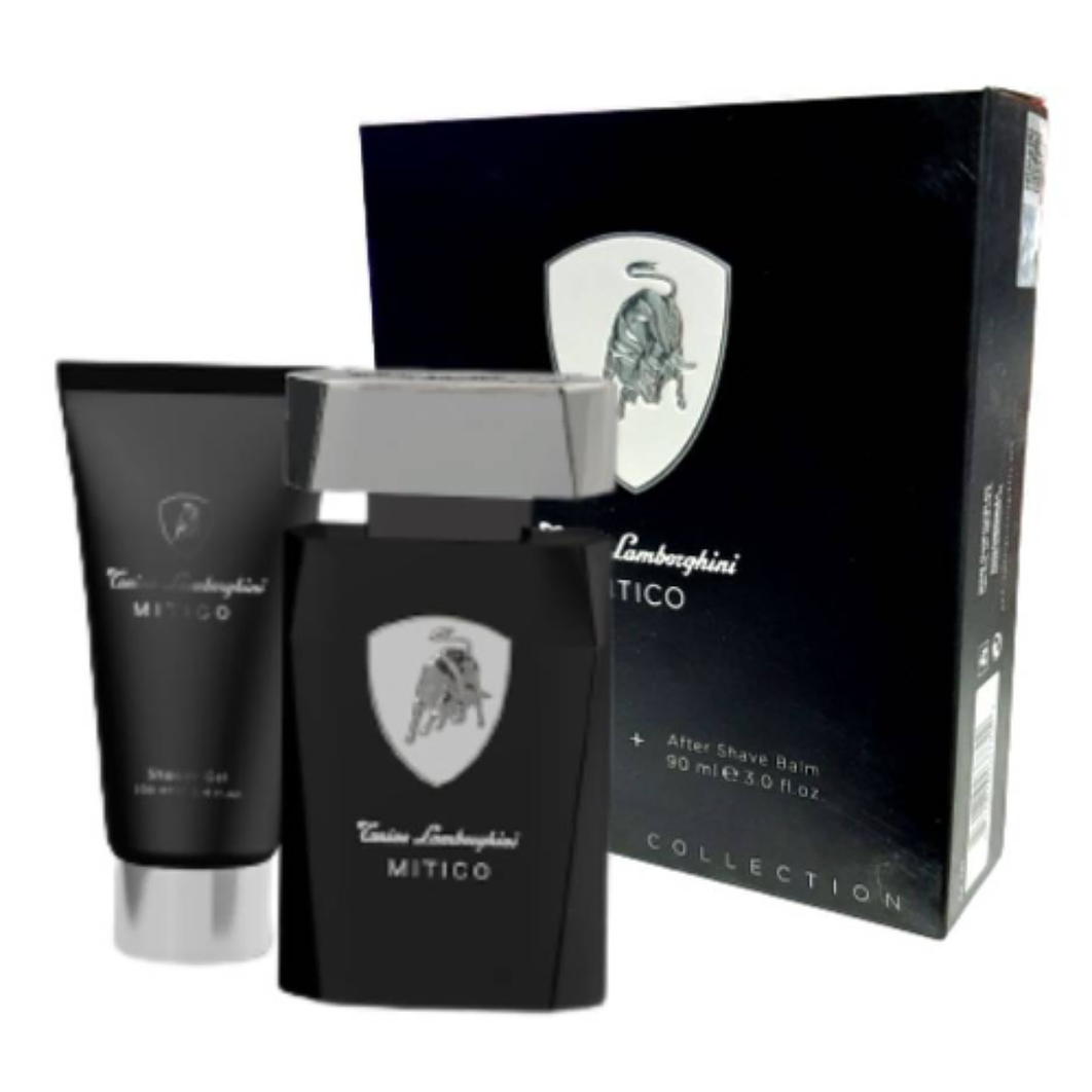 Estuche Lamborghini Mitico Edt 125Ml+90Ml A/S Balm Hombre 1
