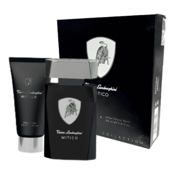 Estuche Lamborghini Mitico Edt 125Ml+90Ml A/S Balm Hombre 1