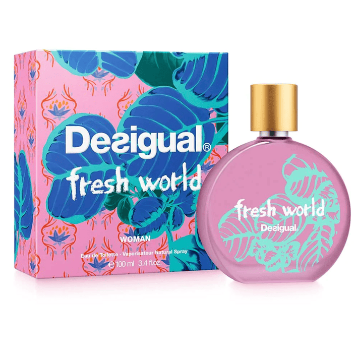 Desigual Fresh World Edt Mujer 100Ml 1