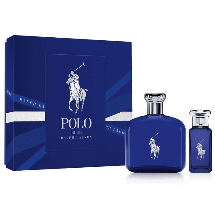 Polo Blue 125ml + 30ml para hombre estuche 1