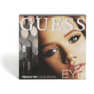Estuche Guess Peach 101 Ojos (Mascara+Eye Linner+Eyeshadow)