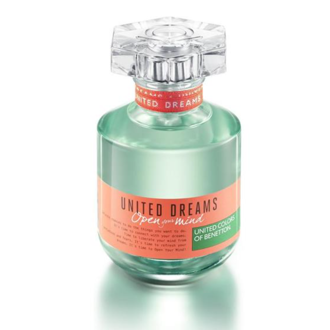United Dreams Open Your Mind Benetton Edt 80Ml Mujer Tester 1