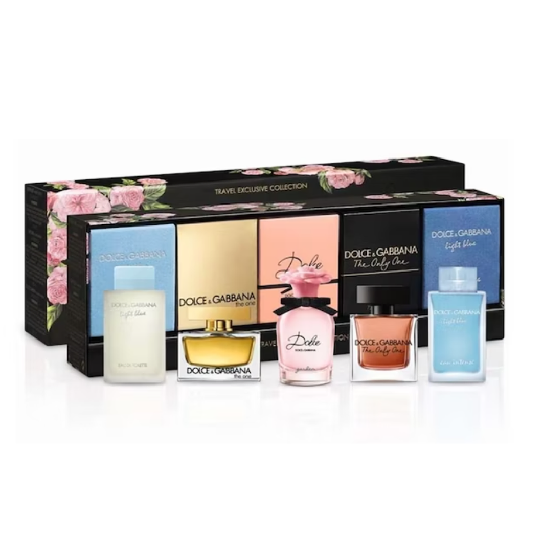 Estuche Miniaturas D&G Light Blue 4.5Ml+The One 5Ml+Garden 5Ml+Only 7.5Ml+Eau Intense 4.5Ml Muje 1